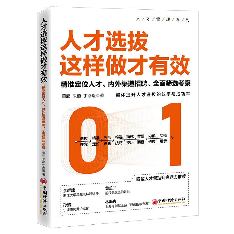 人才选拔这样做才有效(精准定位人才内外渠道招聘全面筛选考察)/人才管理系列