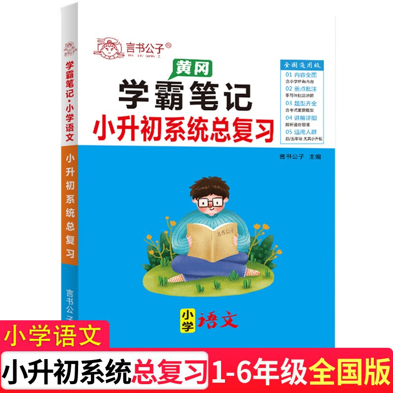 学霸手写笔记.小学语文