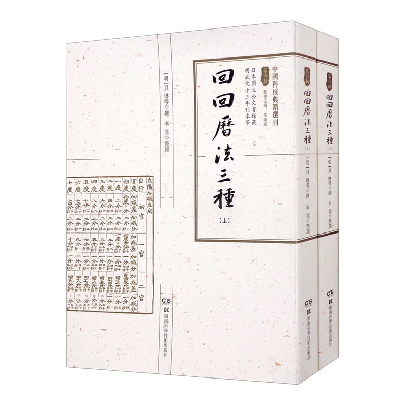回回历法三种