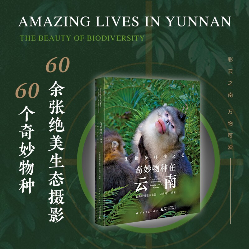 奇妙物种在云南:生物多样性之美(精装绘本)