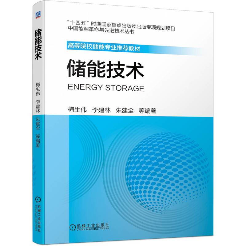 储能技术(高等院校储能专业推荐教材)/中国能源革命与先进技术丛书