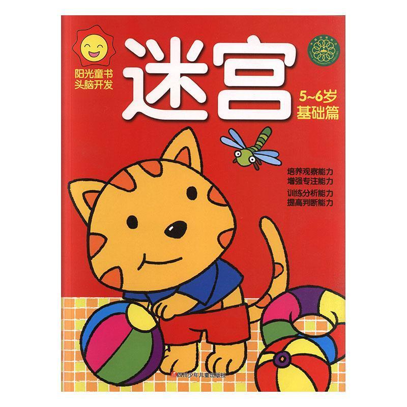 阳光童书.头脑开发:迷宫5-6岁·基础篇