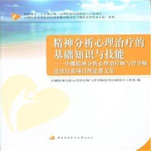 精神分析心理治疗的基础知识与技能-中挪精神分析心理治疗师与督导师连续培训项目理论课文集-技术教育社区