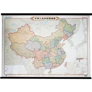 中国地图-无拼缝超大全开挂图1380mm980mm-仿古版-技术教育社区