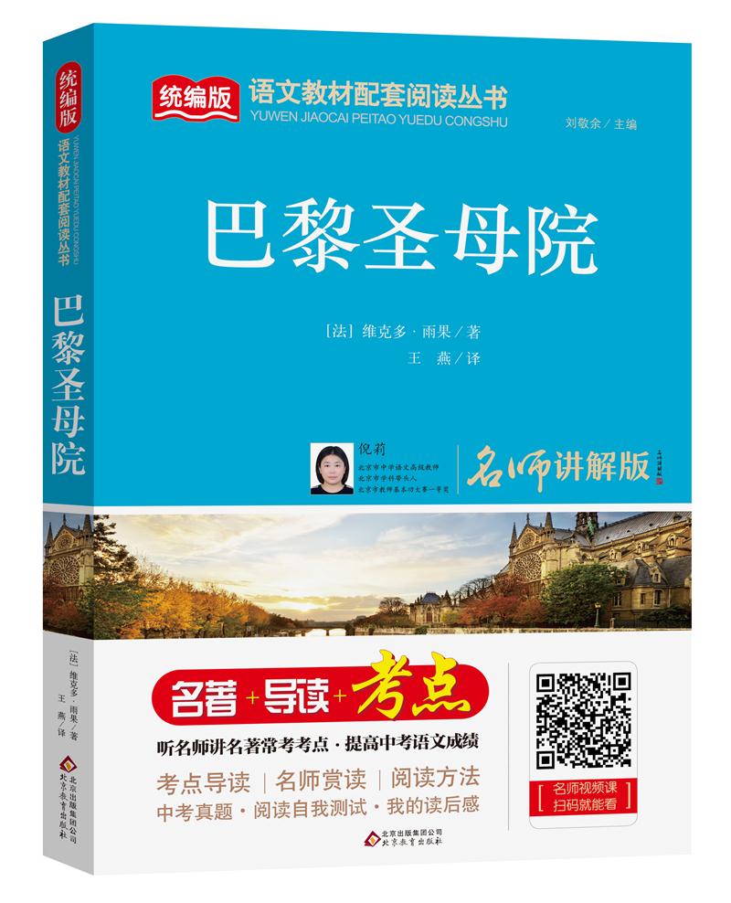 统编版语文教材配套阅读丛书:名著+导读+考点名师讲解版巴黎圣母院BJ