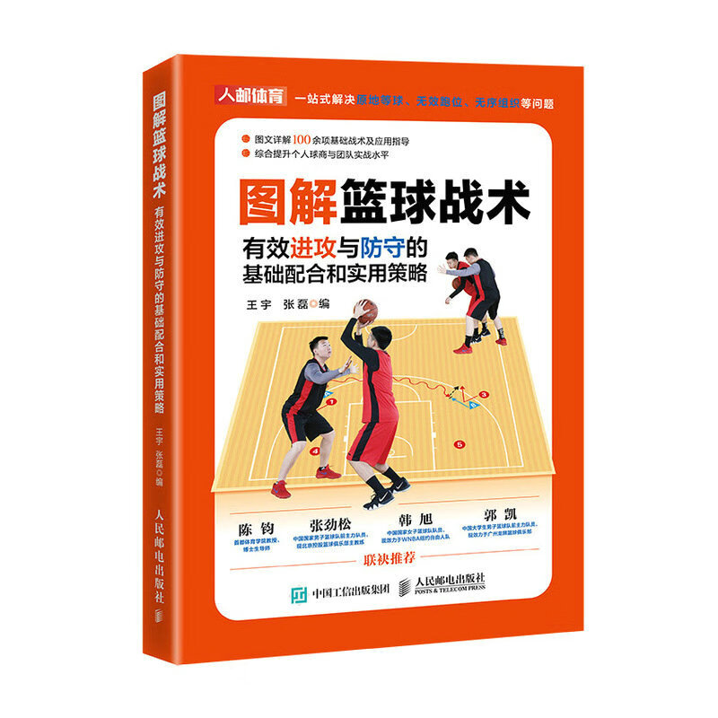 图解篮球战术 有效进攻与防守的基础配合和实用策略