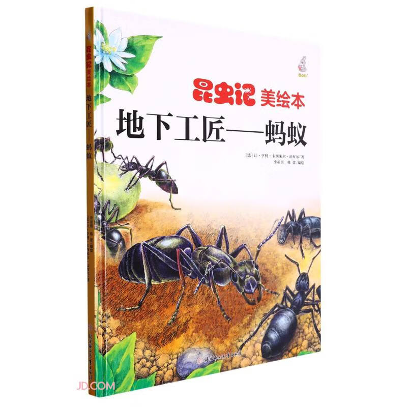 昆虫记·美绘本:地下工匠·蚂蚁 (精装绘本)