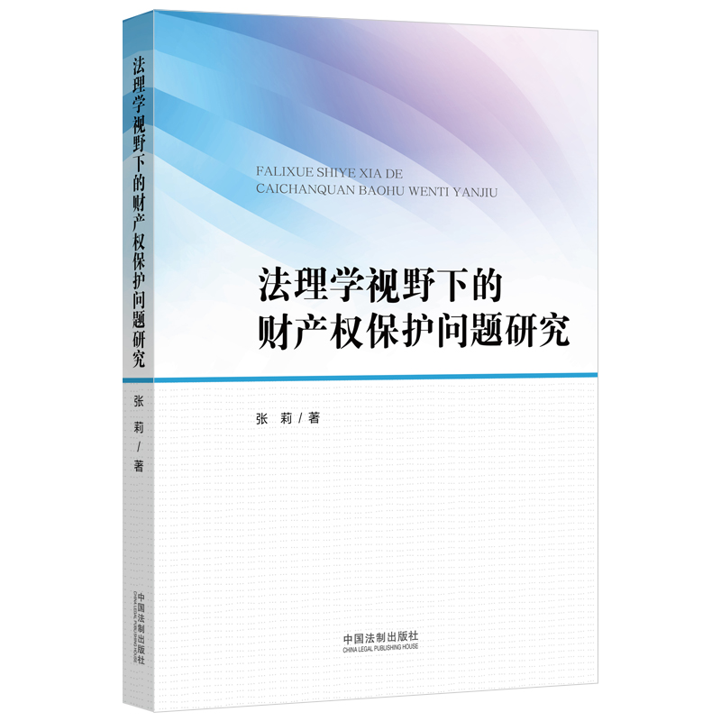 法理学视野下的财产权保护问题研究