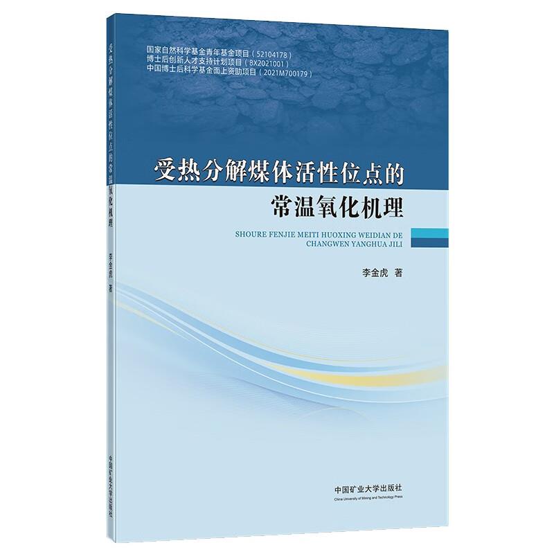 受热分解煤体活性位点的常温氧化机理