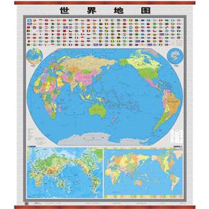 (2019)世界地图(知识版)-技术教育社区