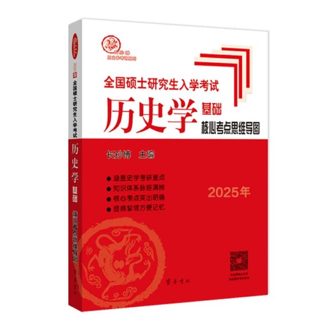 2024年全国硕士研究生入学考试 历史学基础核心考点思维导图