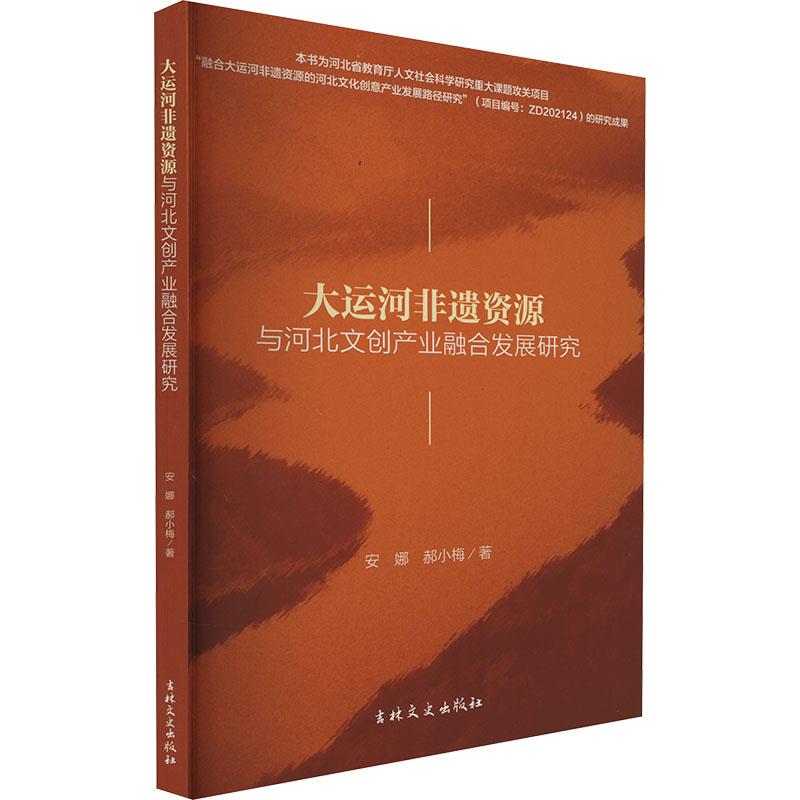 大运河非遗资源:与河北文创产业融合发展研究