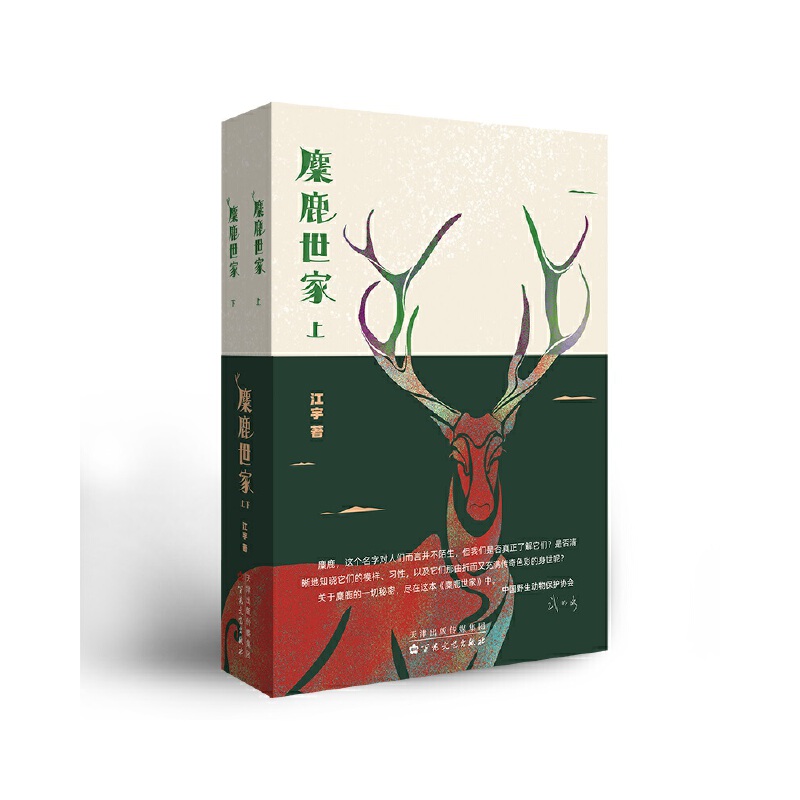中国当代长篇小说:麋鹿世家(上下册)