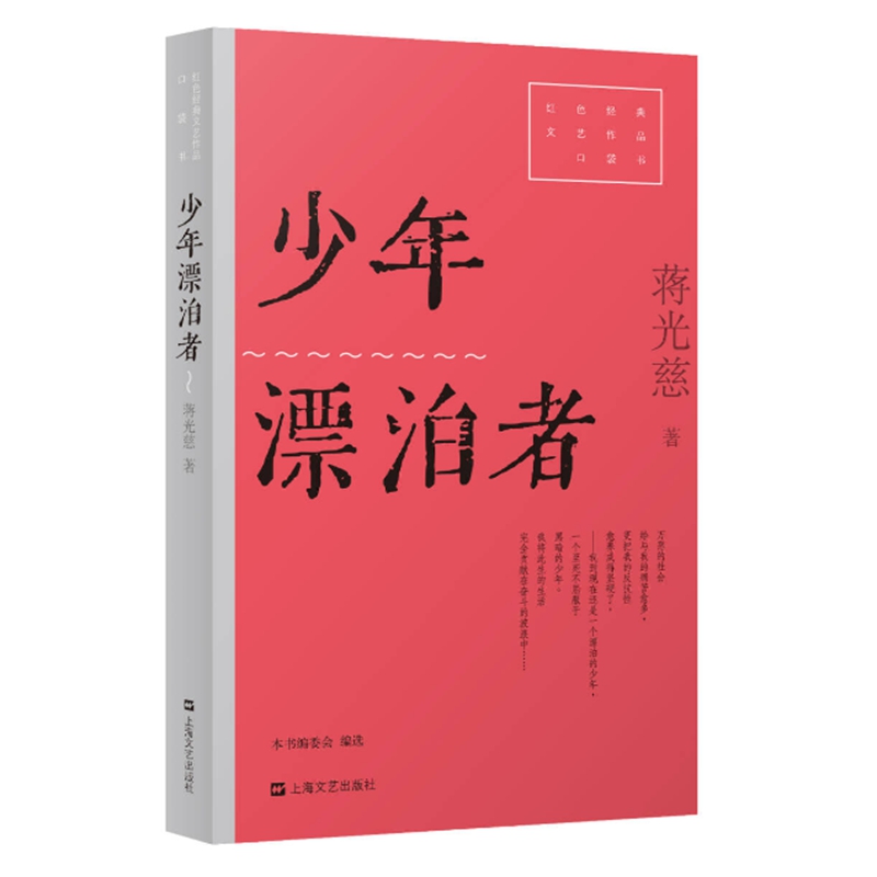 红色经典文艺作品口袋书:少年漂泊者