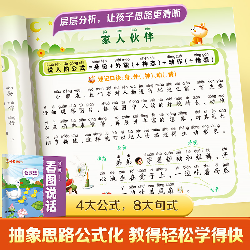 幼儿园看图说话 公式法