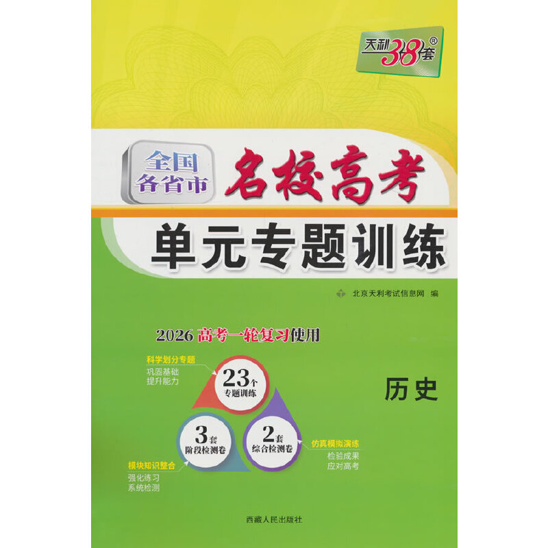 (2026)历史--全国各省市名校高考单元专题训练